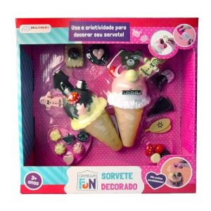 Kit Sorvetes Decorados Creative Fun Monta E Desmonta