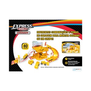 Express Wheels Garagem Construcao 40 Pec - Br1236-BR1236-20844