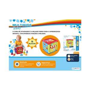 Cubo De Atividades - Multikids Baby - Br1241-BR1241-16646