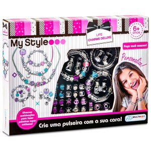 Kit Para Fazer Pulseiras E Colares Com Charms