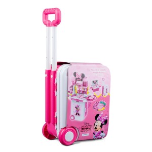 Maleta De Viagem Minnie Medico Play Set - Br1296-BR1296-35223