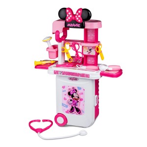 Maleta De Viagem Minnie Medico Play Set - Br1296-BR1296-74530