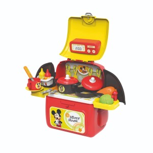 Mochila Kit Play Set Mickey Cozinha - Br1299-BR1299-66202