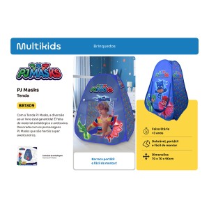 Tenda Pj Masks - Br1309-BR1309-64642