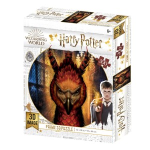 Quebra-cabeca 3d Fawkes Harry Potter 300 - Br1324-BR1324-52130