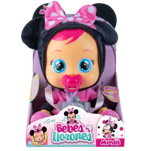 Boneca Minnie Cry Babies 30cm Que Chora Com Sons-BR1420-25588