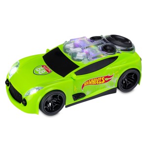 Carro De Som Hot Wheels Com Luz E Som 32,5cm