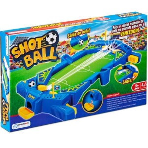 Jogo Shot Ball Com Plataforma, Suportes E Bolas