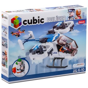 Cubic Policia Helicoptero De Combate 161 - Br1495-BR1495-82350