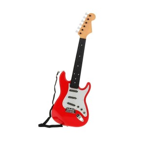 Guitarra Rock’n Roll Vermelha Com Luzes E Sons-BR1531-34744