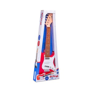 Guitarra Rock’n Roll Vermelha Com Luzes E Sons-BR1531-59660