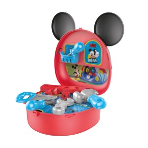 Maleta Com Alca Mickey Construtor - Br1557-BR1557-34416