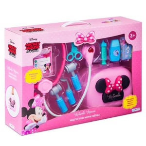 Maleta Luxo Médica Minnie Mouse Com Acessórios