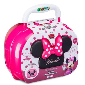 Maleta Cozinha Minnie Mouse Com 10 Acessórios