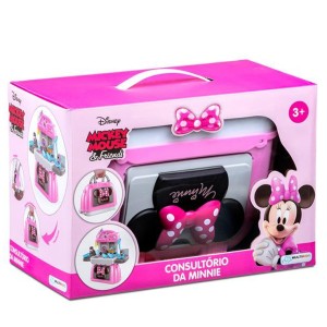 Maleta 3 Em 1 Consultório Minnie Mouse