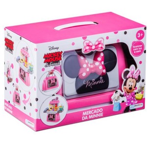 Maleta 3 Em 1 Mercado Minnie Mouse