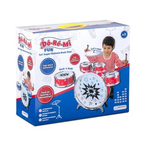 Do Re Mi Fun - Set Super Bateria Rock St - Br1598-BR1598-35115