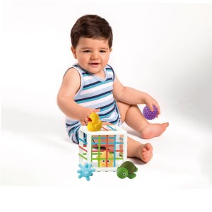 Multikids Baby - Cubo Elastico Com 6 Blo - Br1636-BR1636-63408