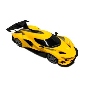 Carro De Corrida Amarelo Thunder De Controle Com Volante E Pedal-BR1645-50894