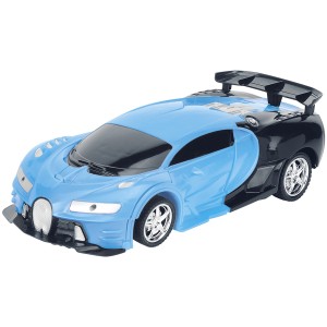 Carro Azul Transformável Em Robô Neptune De Controle Remoto-BR1652-87614