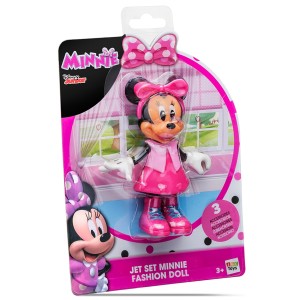 Minnie Fashion Doll Jet Set Com Acessori - Br1687-BR1687-37684