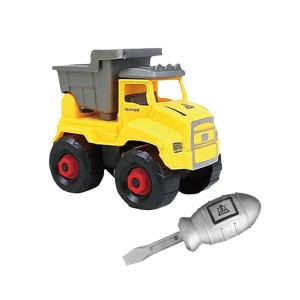 Caminhão Construção Para Montar Com 2 Modelos Sortidos 30cm-BR1700-69375