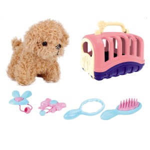 Cachorrinho De Pelúcia I Love My Pets Com 6 Peças-BR1741-47707