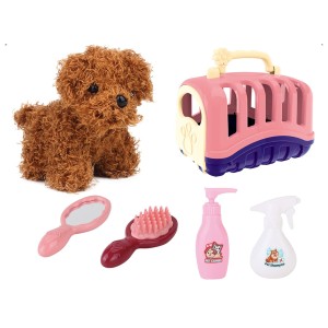 Cachorrinho De Pelúcia I Love My Pets Com 6 Peças-BR1741-82719