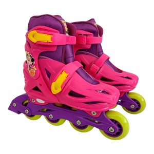 Patins Inline Ajustavel Tam 35 Ao 38 O Show Da Luna - Br1748-BR1748-26565