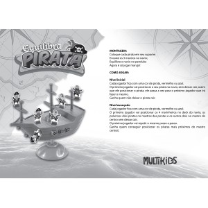 Jogo Equilibra Pirata - Br1777-BR1777-74845