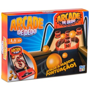 Jogo Arcade De Dedo Com 6 Bolas