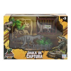 Jurassic Fun Jaula De Captura 12pcs - Br1781-BR1781-57667