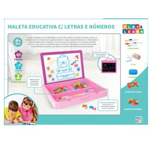 Play And Learn Maleta Educativa C/ Letra - Br1793-BR1793-72850