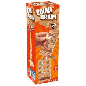 Jogo Equilibrium Em Madeira Com 54 Peças-BR1795-25002