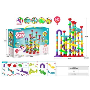 Circuito Marble Run Race Set 142 Peças Coloridas-BR1796-30352