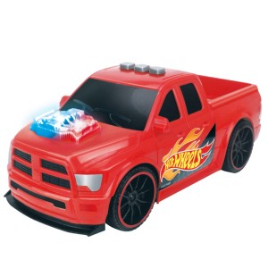 Carro Picape Hot Wheels Bombeiro Com Luz E Som-BR1820-67783