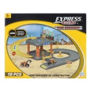 Express Wheels Mini Garagem Construcao - Br1837-BR1837-14654