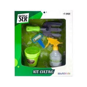 Kit De Jardineiro Cultivo Brincando De Ser Com 4 Peças