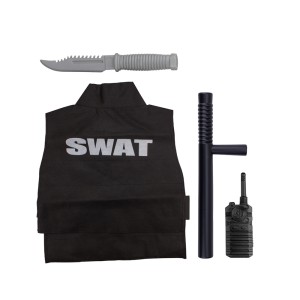 Brincando De Ser Swat Colete Polybag - Br1851-BR1851-22461