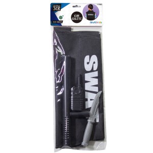 Kit Colete Swat Brincando De Ser Com 4 Peças Solapa