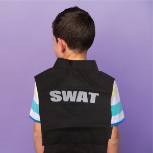 Brincando De Ser Swat Colete Polybag - Br1851-BR1851-88106