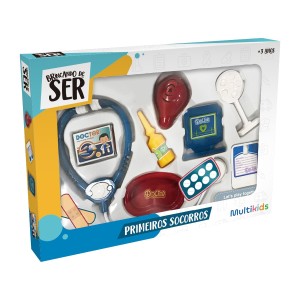 Kit Primeiros Socorros Brincando De Ser 10 Peças