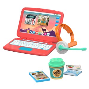 Kit My Home Office Brincando De Ser Com Aplicativos Em Velcro-BR1858-34978