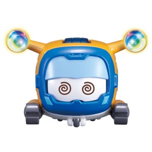 Mini Boneco Super Wings Donnie Com Luz E Diferentes Expressões-BR1888-66343