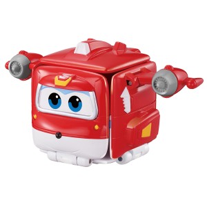 Bloco Transformável Super Wings Flip Jett Com Rodinhas