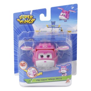 Bloco Transformável Super Wings Flip Dizzy Com Rodinhas-BR1897-68035