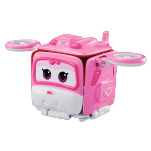 Bloco Transformável Super Wings Flip Dizzy Com Rodinhas