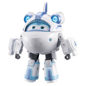 Boneco Transformável Super Wings Supercharged Astra Com Luz