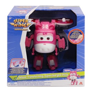 Boneco Transformável Super Wings Supercharged Dizzy Com Luz-BR1903-98992