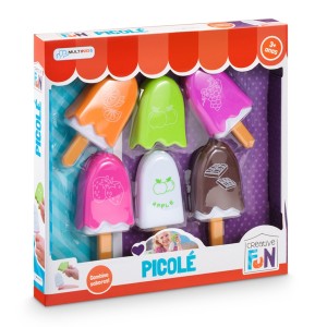 Kit Picolé Creative Fun Monta E Desmonta Com 5 Peças